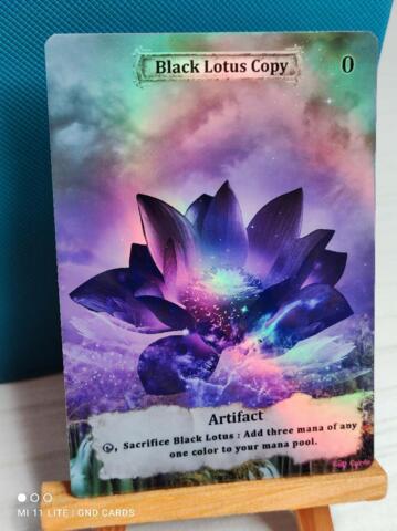 Foil Black Lotus Copy Token